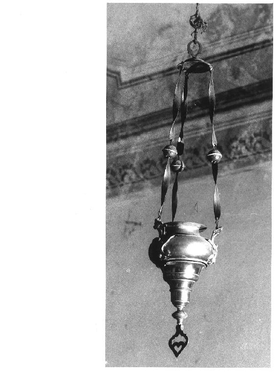 lampada pensile, serie - ambito parmense (prima metà sec. XIX)