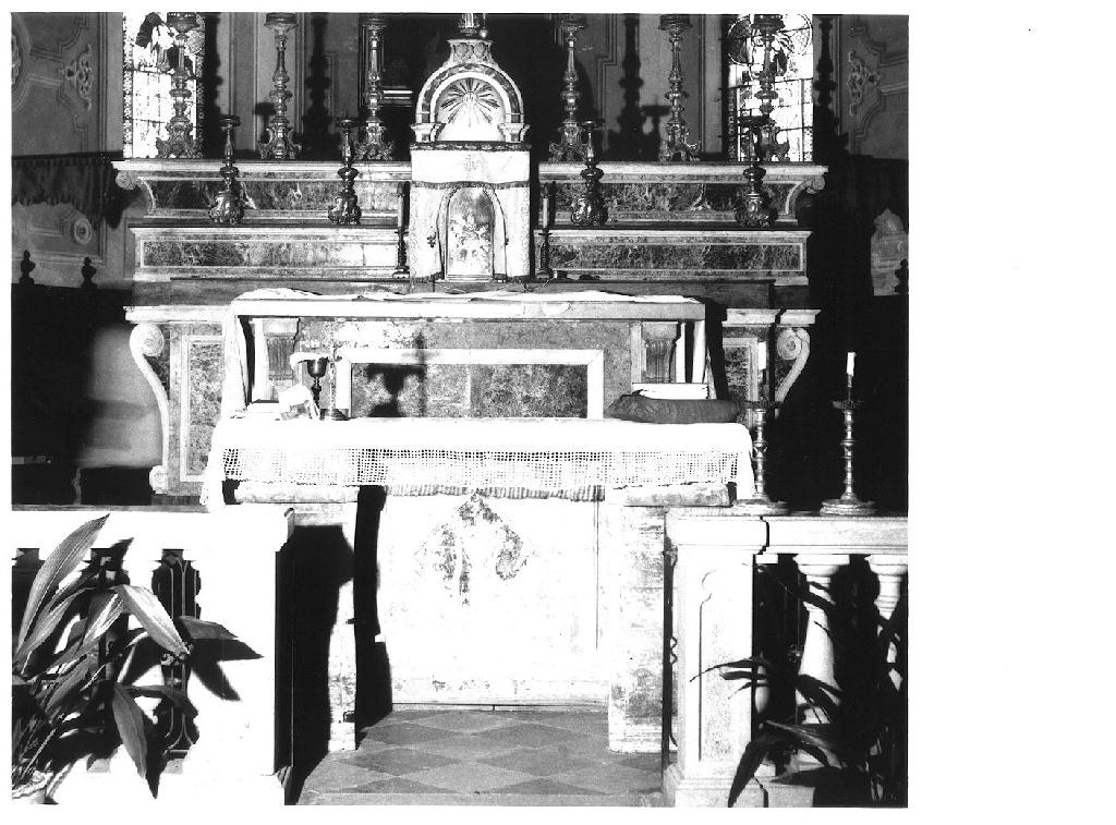 altare maggiore - ambito parmense (sec. XIX)