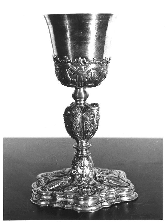 calice - ambito parmense (seconda metà sec. XVII)