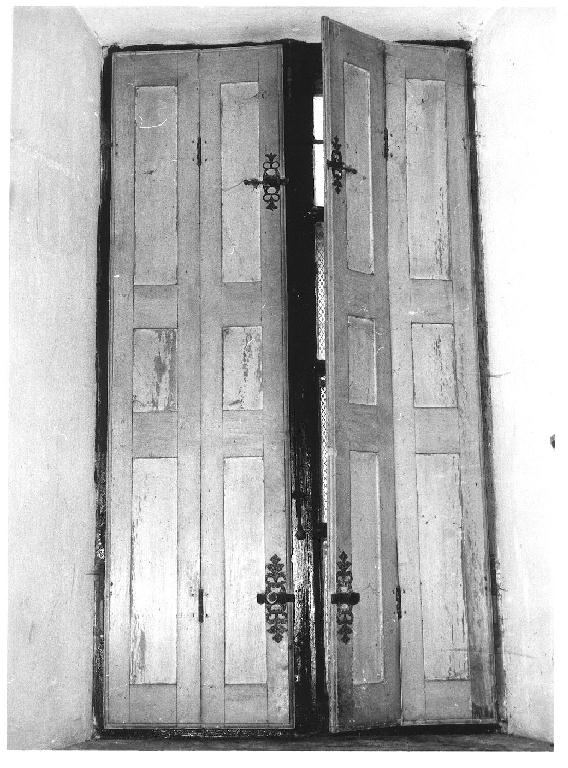 scuro di finestra, serie - ambito parmense (sec. XVIII)