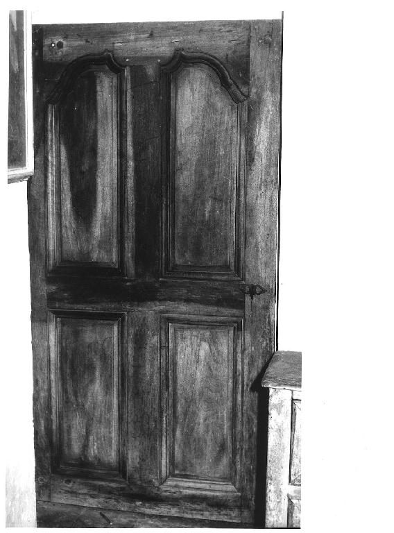 porta - a due battenti, serie - ambito parmense (sec. XVIII)