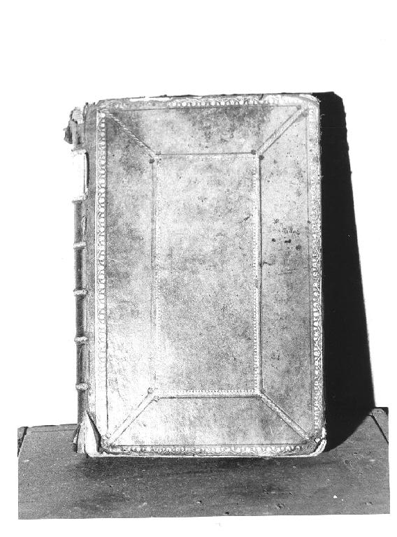coperta di libro liturgico - ambito romano (sec. XVIII)