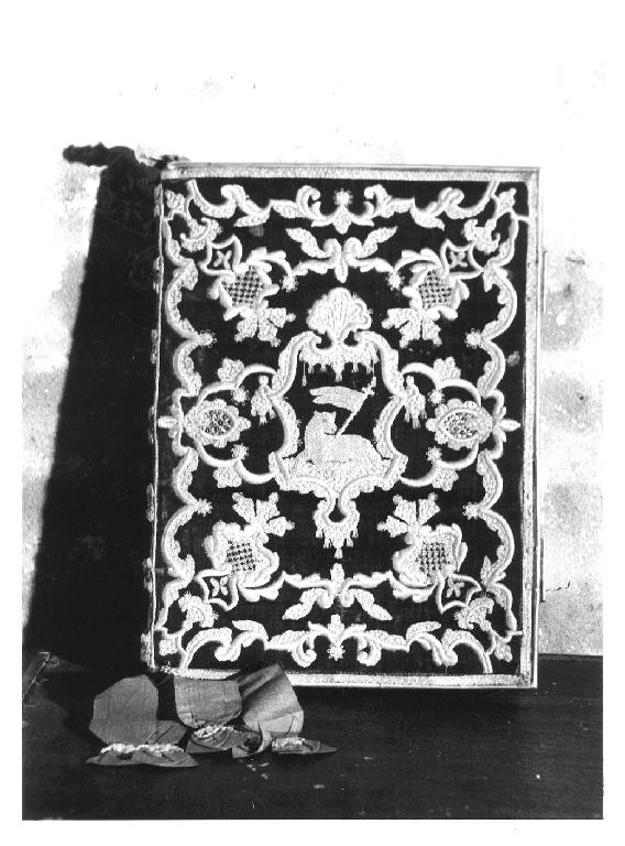 coperta di libro liturgico - ambito parmense (sec. XVIII)
