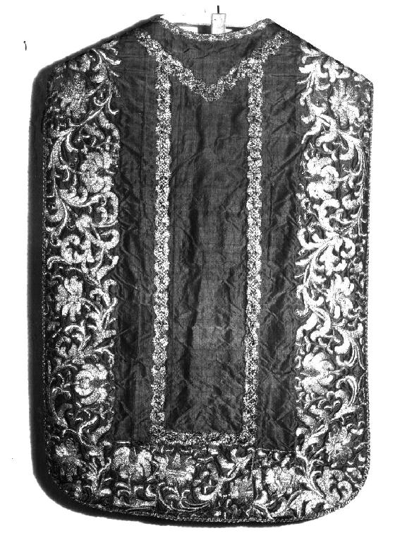 paramento liturgico, insieme - manifattura parmense (fine/inizio secc. XVII/ XVIII)