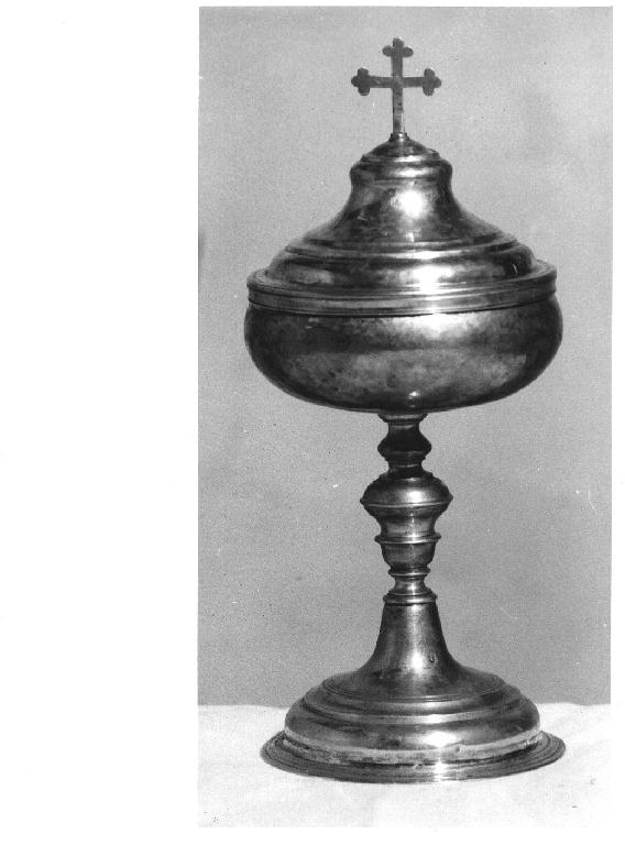 pisside, opera isolata - ambito parmense (seconda metà sec. XVIII)