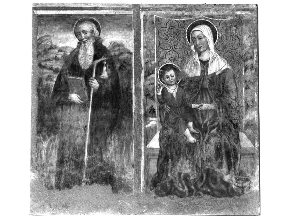 Sant'Antonio Abate (dipinto) di Loschi Jacopo (ultimo quarto sec. XV)