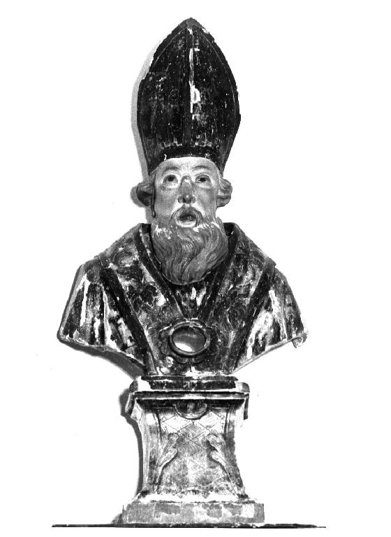 reliquiario - a busto - ambito parmense (sec. XVIII)