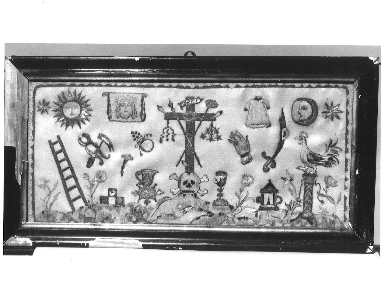 ex voto - manifattura parmense (prima metà sec. XX)