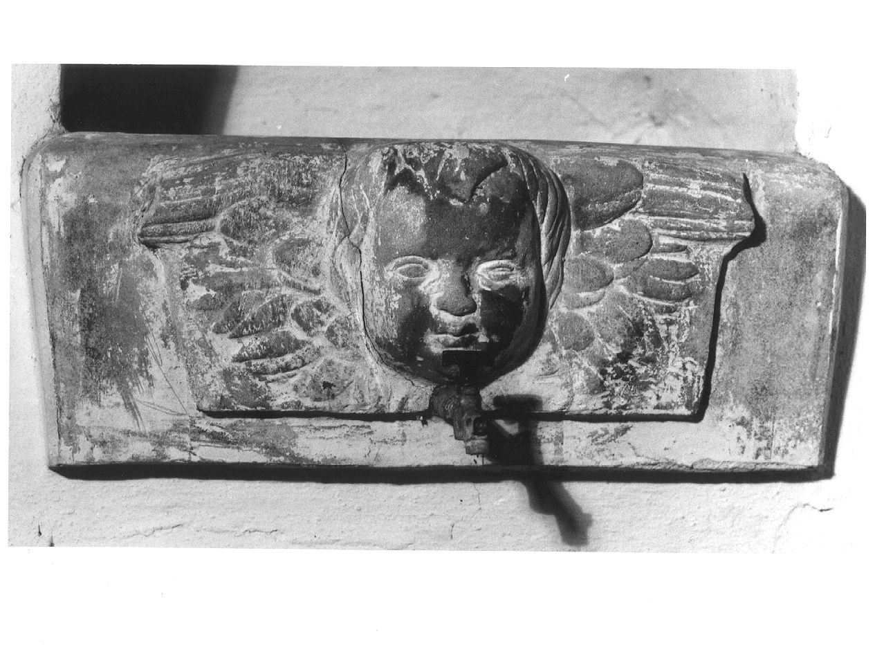 lavabo da sacrestia - ambito parmense (sec. XVII)