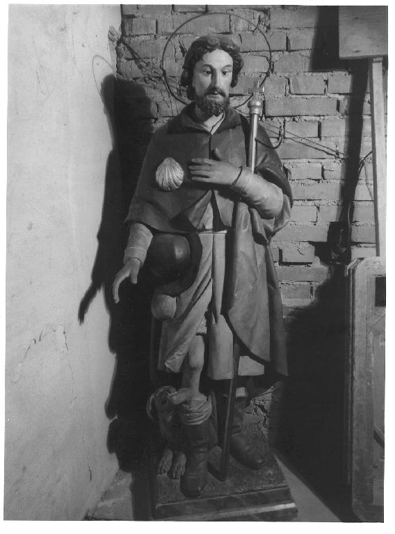 San Rocco (statua) - produzione Italia settentrionale (prima metà sec. XIX)