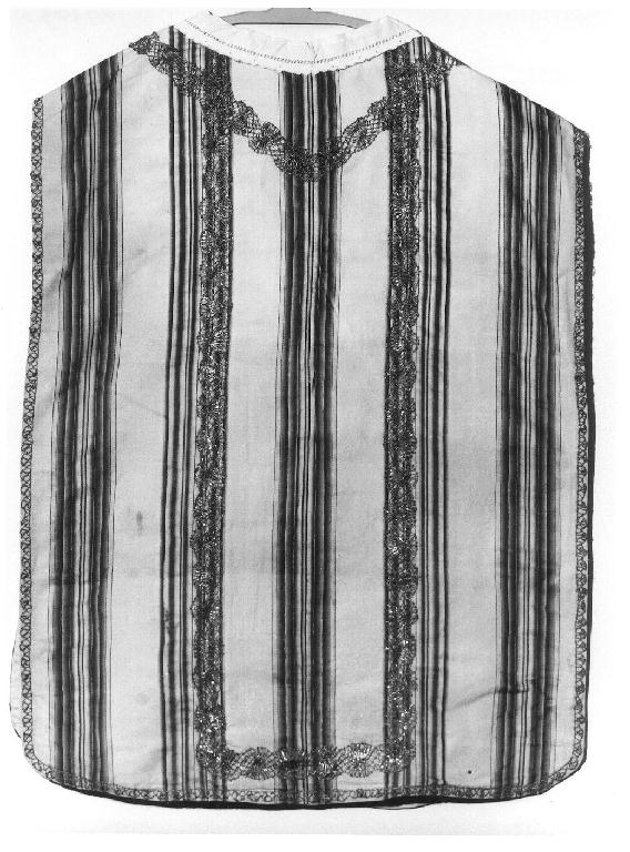 paramento liturgico, insieme - manifattura parmense (ultimo quarto sec. XVIII)