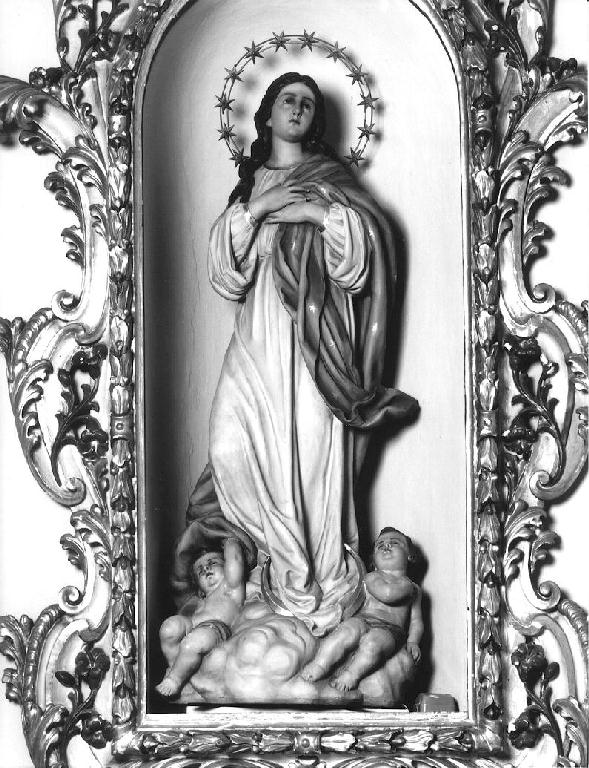 Madonna Immacolata (statua) di Borella Domenico (sec. XIX)
