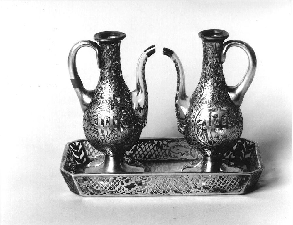 servizio di ampolline, insieme - ambito Italia settentrionale (primo quarto sec. XX)