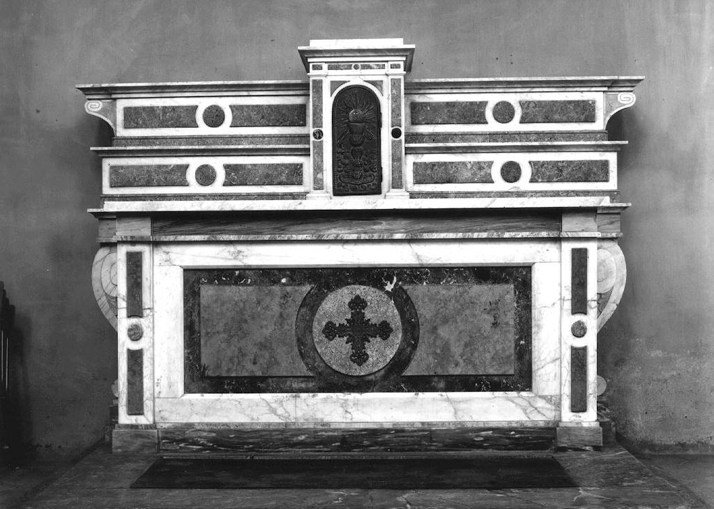 altare - ambito emiliano (seconda metà sec. XIX)