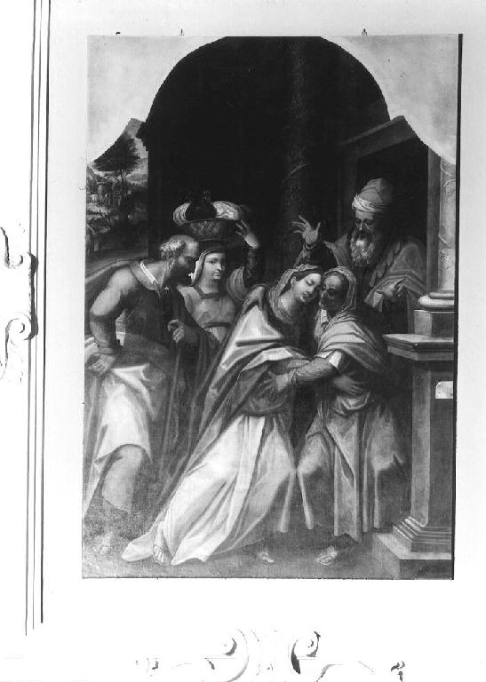 Visitazione (dipinto) di Lucchi Francesco (sec. XVII)