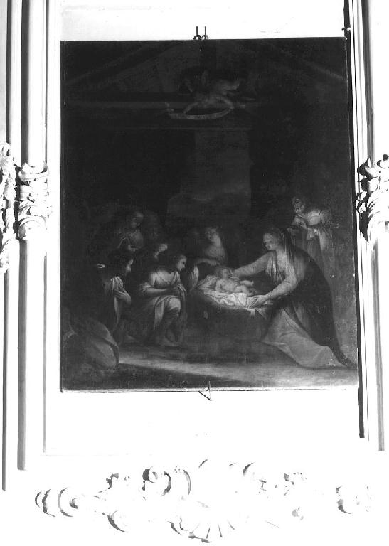 Adorazione dei pastori (dipinto) di Barbieri Giuseppe (sec. XVIII)