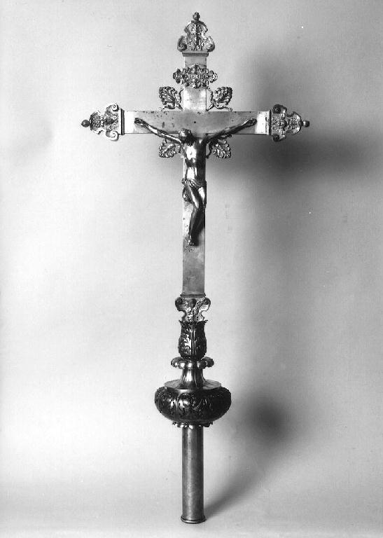 croce processionale di Vernazzi Luigi (primo quarto sec. XIX)