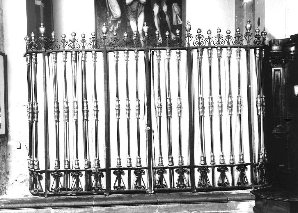 cancellata, opera isolata di Bossi Francesco (sec. XVII)