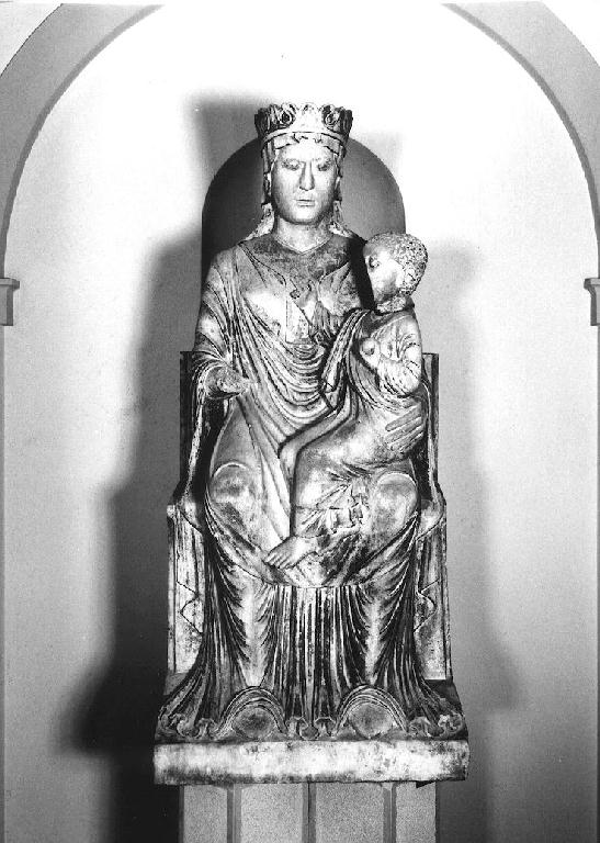 Madonna con Bambino (statua) di Antelami Benedetto (sec. XII)