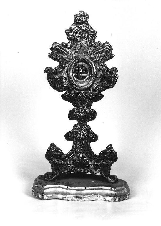 reliquiario - a ostensorio - ambito parmense (sec. XVIII)