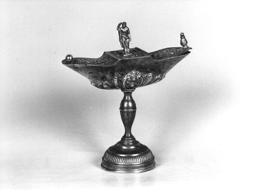 navicella portaincenso - ambito parmense (sec. XIX)