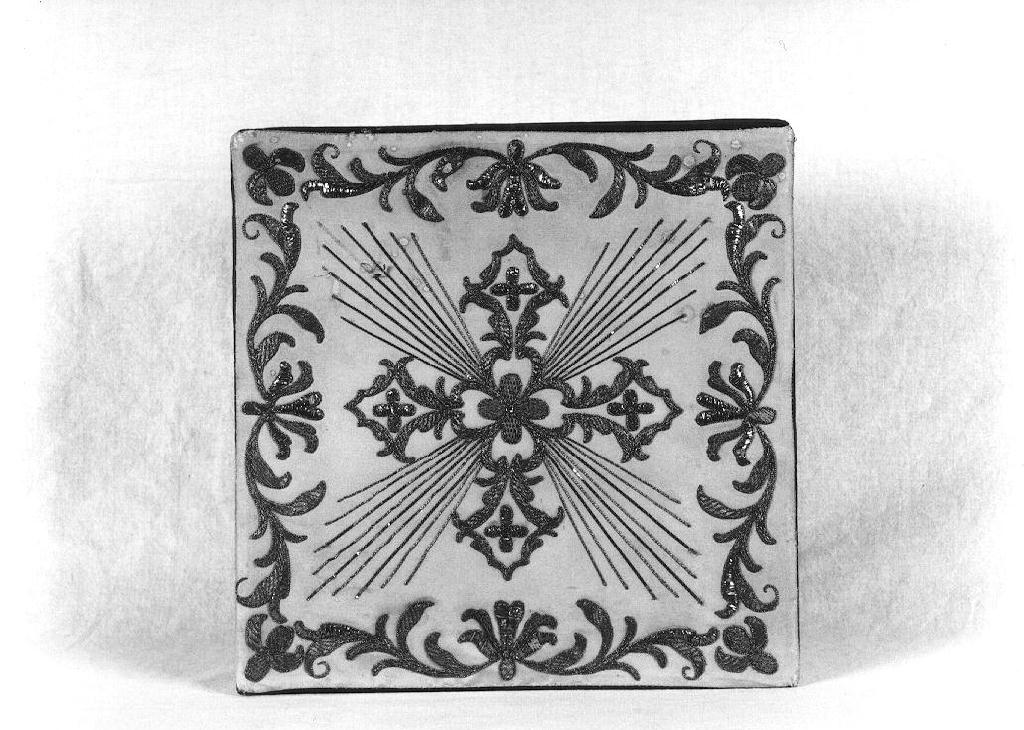 borsa, elemento d'insieme - manifattura italiana (sec. XIX)