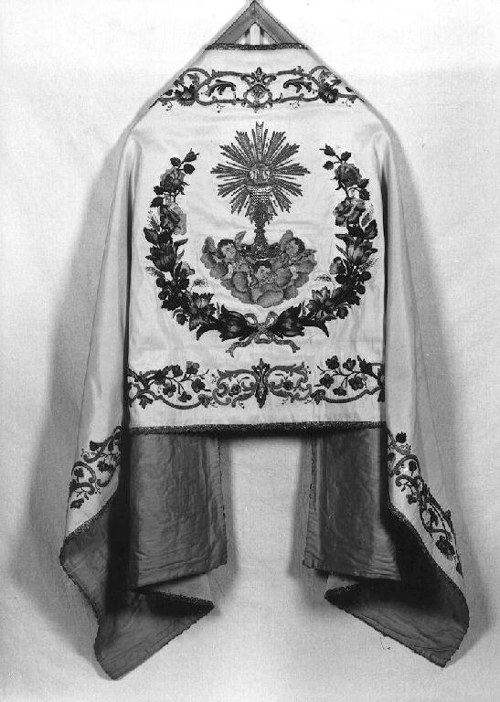 velo omerale - manifattura italiana (sec. XVIII)