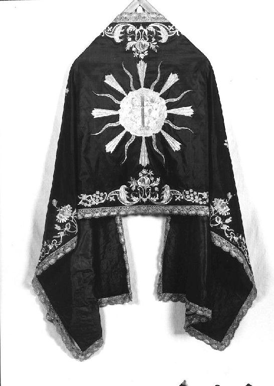 velo omerale - manifattura italiana (sec. XIX)