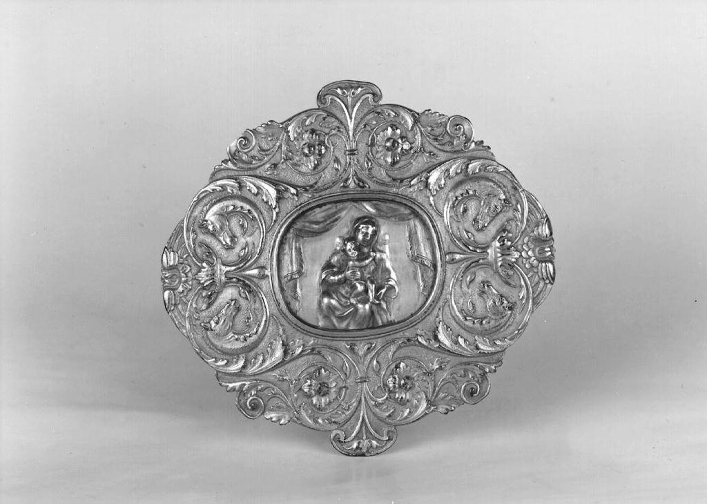 Madonna con Bambino (razionale) - ambito padano (sec. XVI)