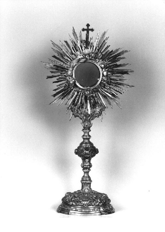 ostensorio - ambito parmense (sec. XVIII)