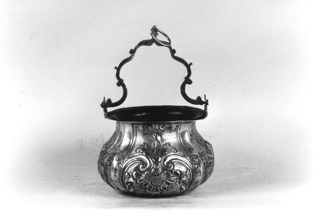 secchiello per l'acqua benedetta - ambito parmense (sec. XVIII)