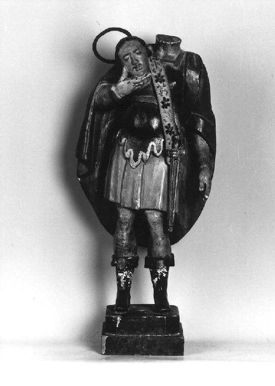 San Donnino Martire (statua) - ambito parmense (prima metà sec. XVII)