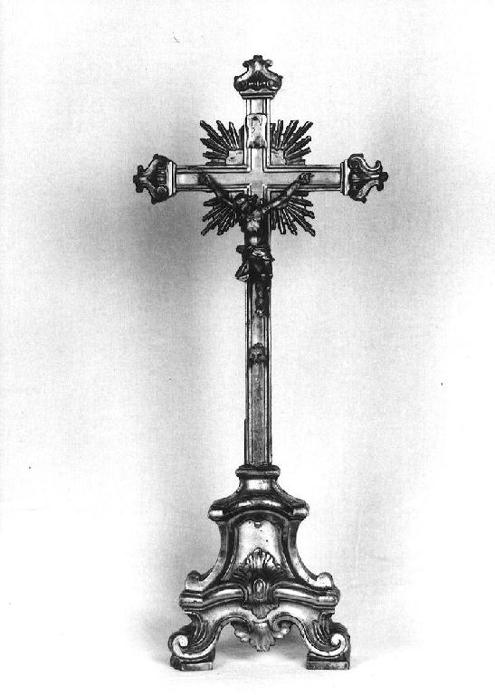 croce d'altare - ambito parmense (fine/inizio secc. XVIII/ XIX)