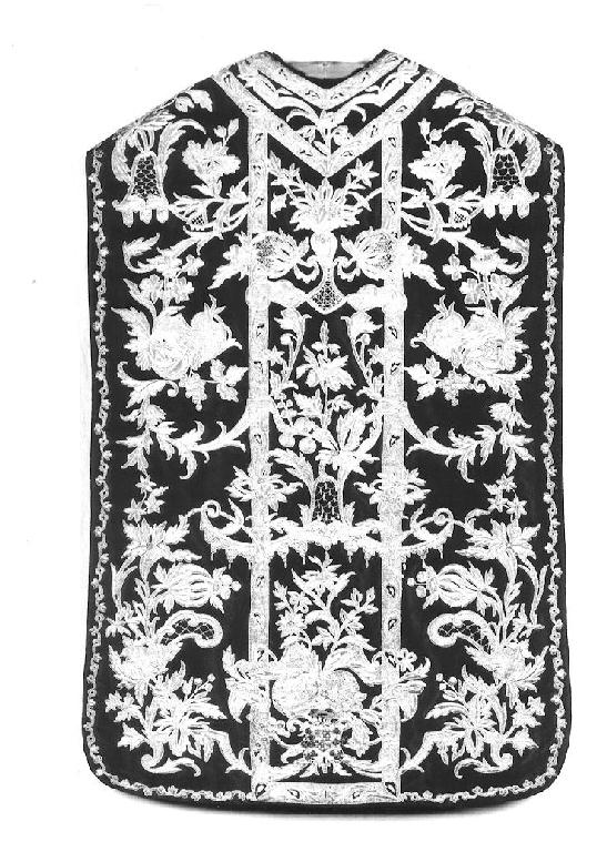 paramento liturgico, insieme - manifattura italiana (secc. XVIII/ XIX, sec. XX)