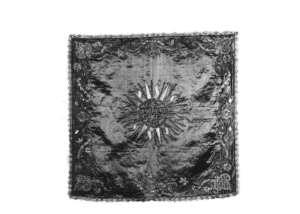 velo di calice, elemento d'insieme - manifattura italiana (sec. XVIII)