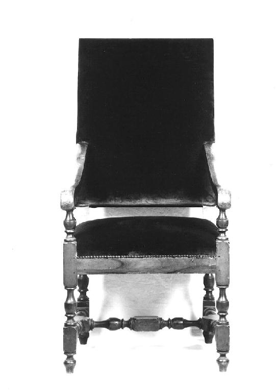 poltrona - ambito padano (sec. XVII)