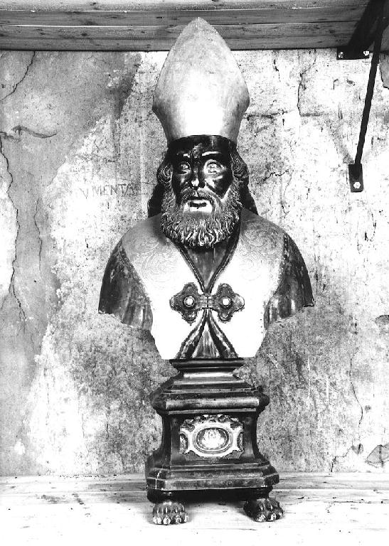 reliquiario - a busto, serie - ambito parmense (sec. XIX)