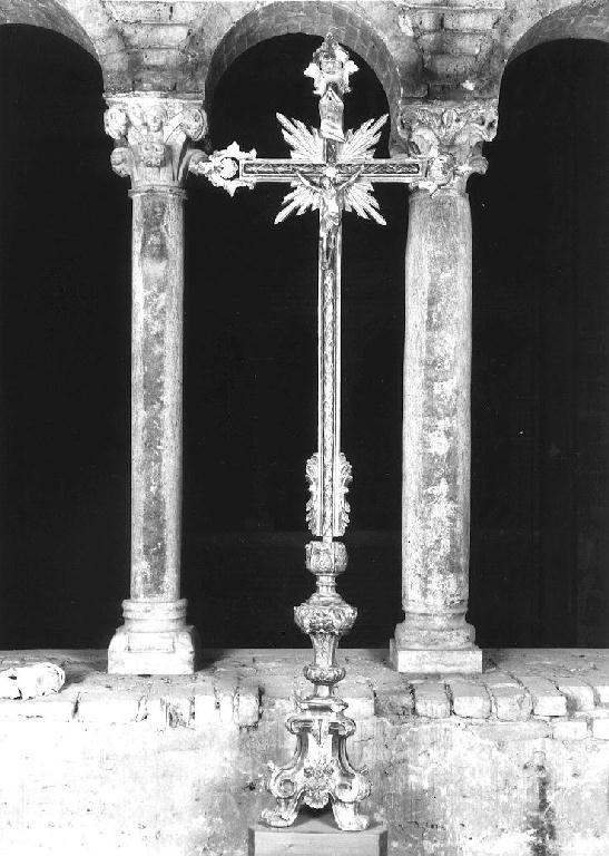 croce d'altare - ambito parmense (sec. XVIII)