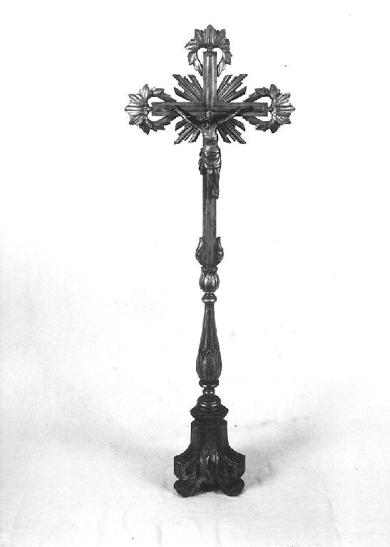 croce d'altare - ambito parmense (sec. XIX)