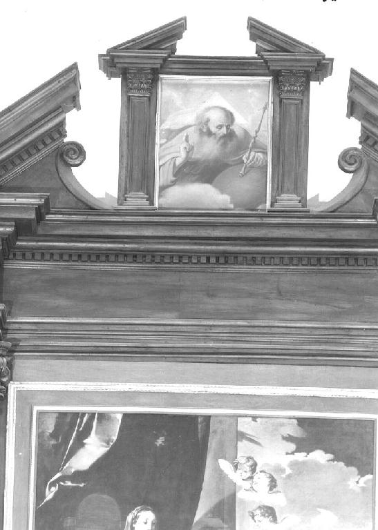 Dio Padre (dipinto) di Prati Enrico (sec. XIX)