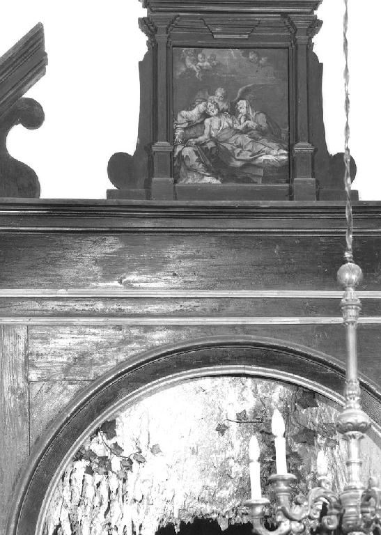 morte di San Giuseppe (dipinto) di Bertani Girolamo (sec. XVIII)