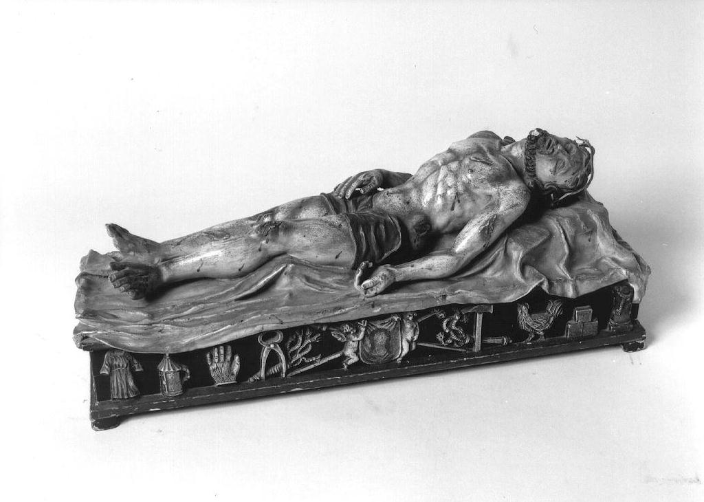 Cristo morto (statua) - ambito emiliano (sec. XIX)