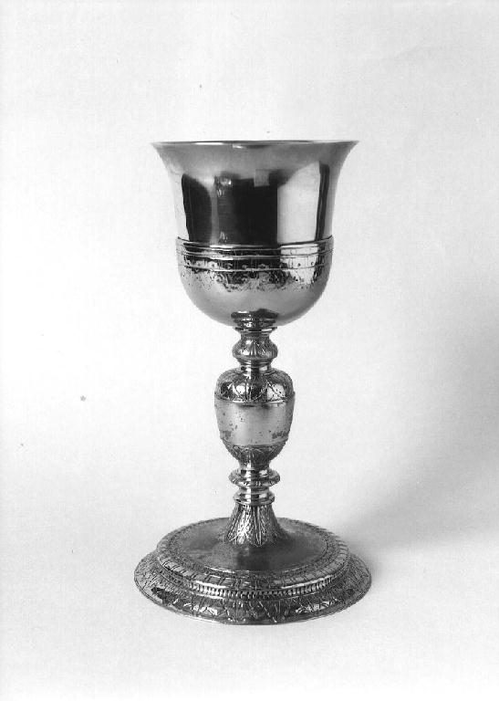 calice - ambito emiliano (seconda metà sec. XVII)