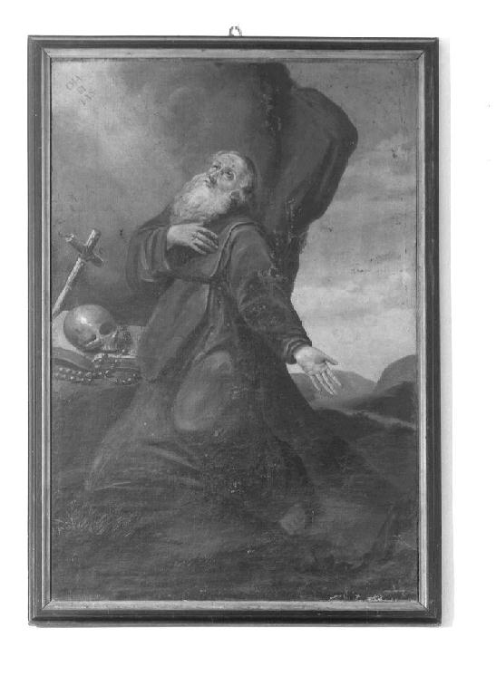 San Francesco di Paola (dipinto) - ambito emiliano (seconda metà sec. XVIII)