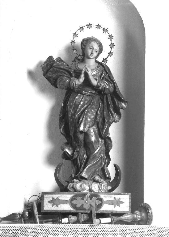 Madonna Immacolata (statua) - ambito emiliano (prima metà sec. XVIII)