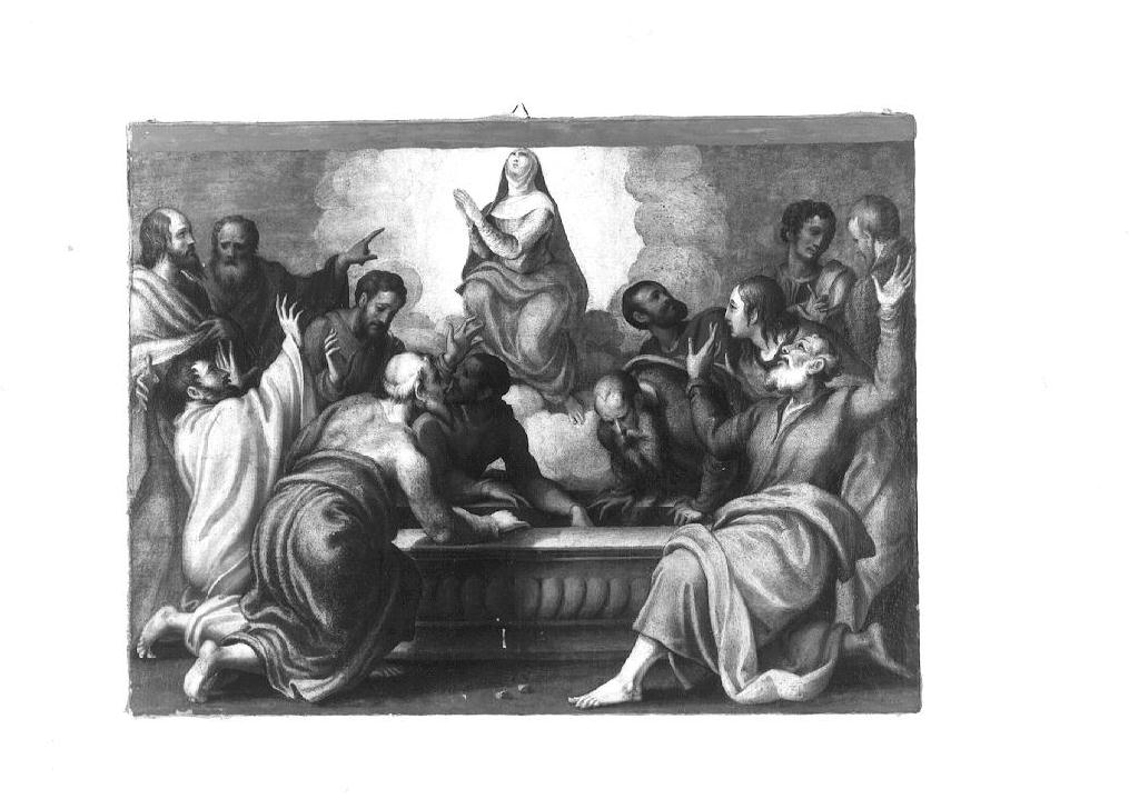 Assunzione della Madonna (dipinto) di Campi Giulio (sec. XVI)