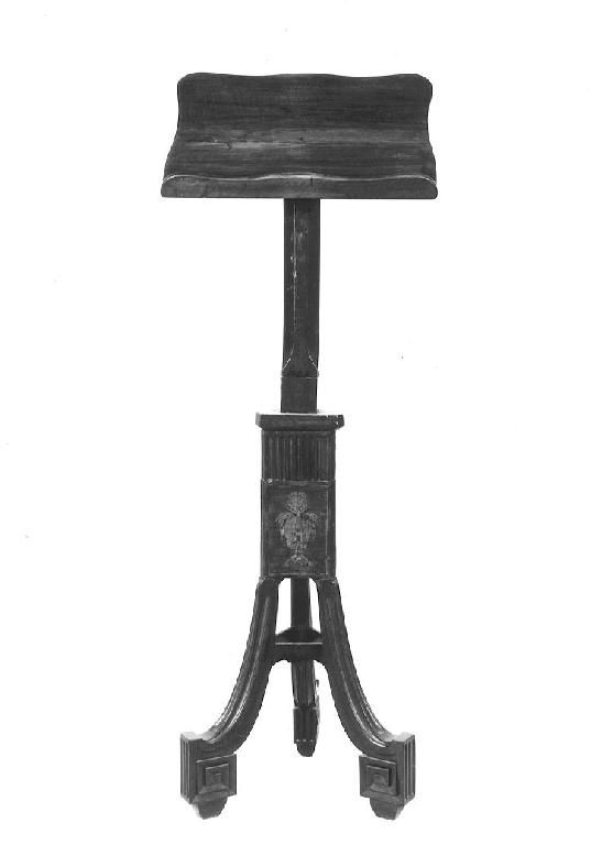 leggio - ambito parmense (sec. XIX)