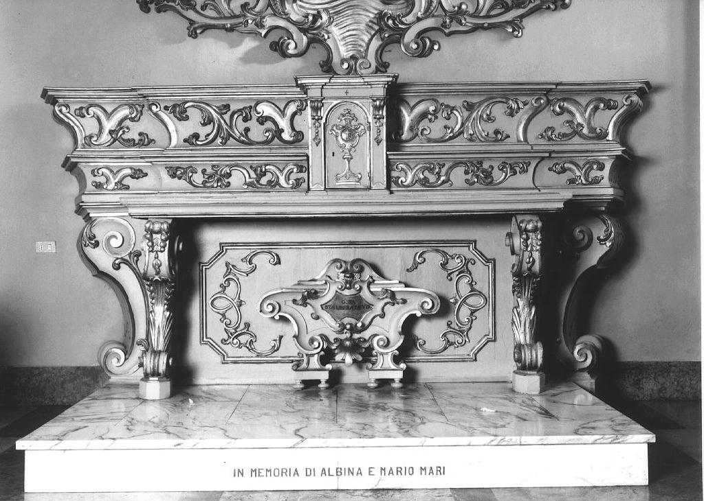 altare - ambito parmense (prima metà sec. XVIII)