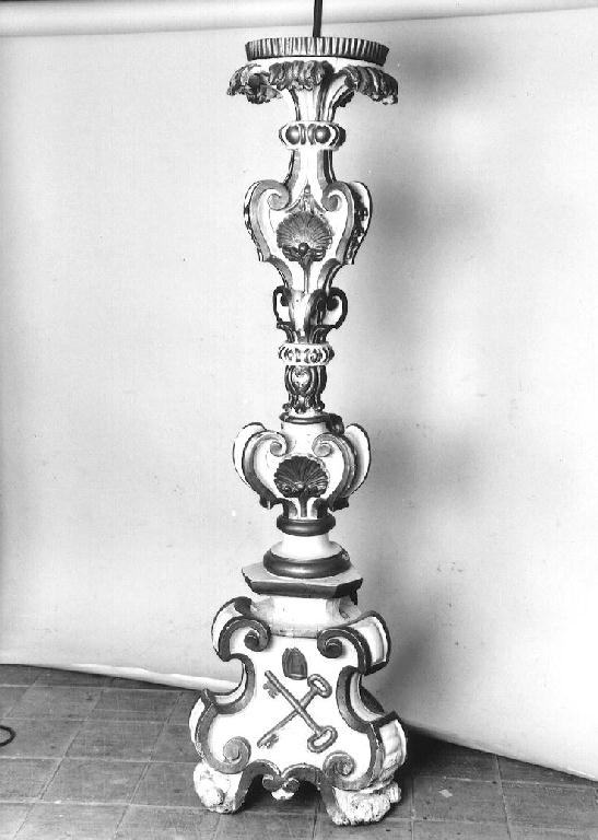 base per il cero pasquale - ambito parmense (prima metà sec. XIX)