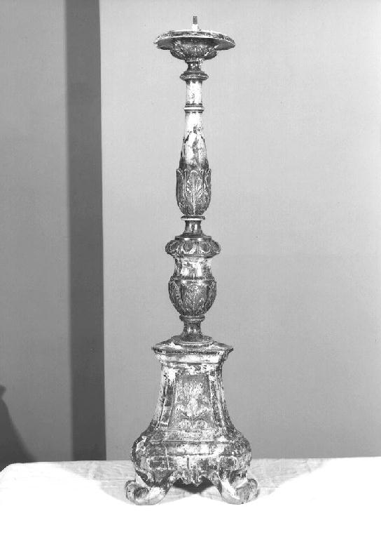 candeliere - ambito parmense (prima metà sec. XIX)